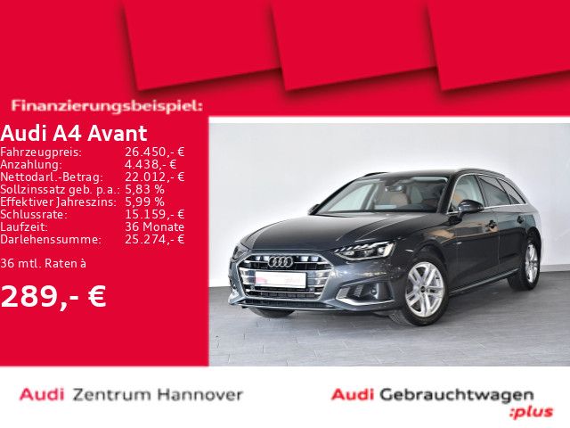 Audi A4 Avant advanced 35 TDI LED Kamera Leder virtua