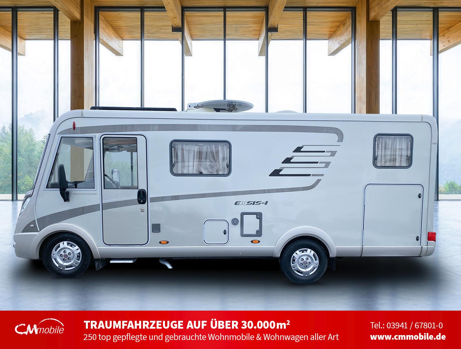 HYMER / ERIBA / HYMERCAR Exsis I 578 - Hub & Einzelbetten - Garage