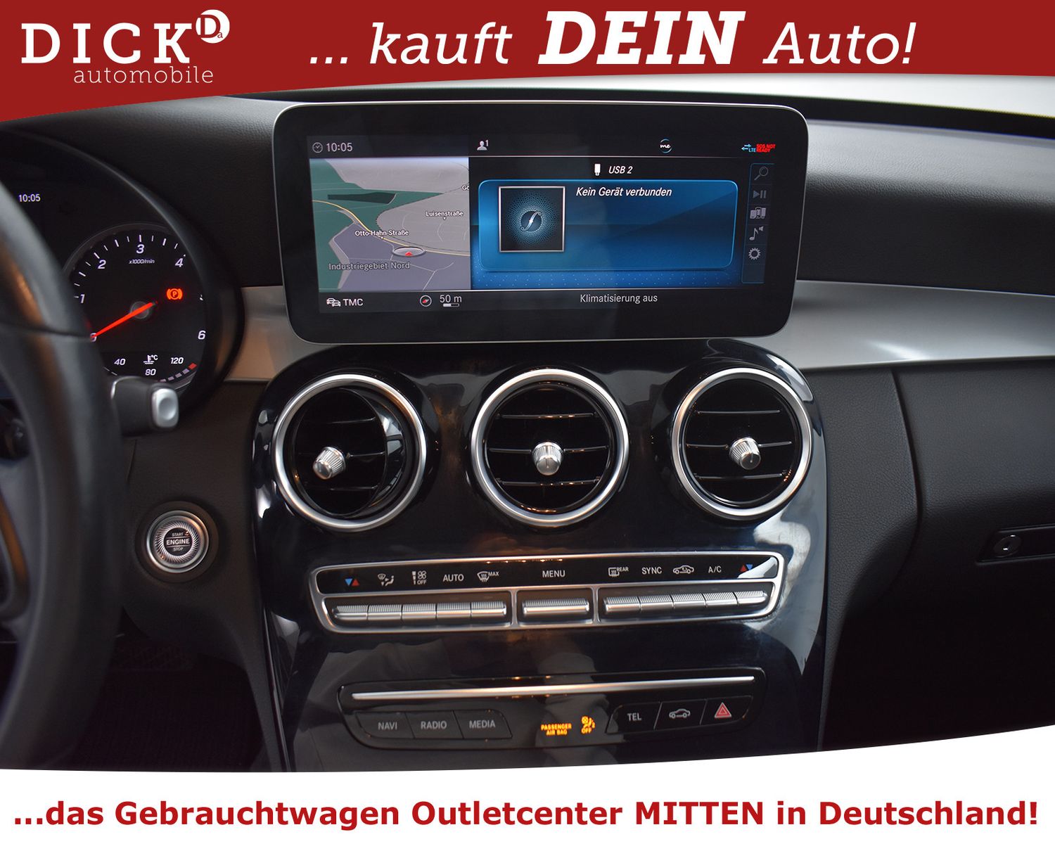 MERCEDES-BENZ C 300d T 4Mat Avantg MULTIBEAM+NAV+KAM+AHK+ACC+ - Image 18