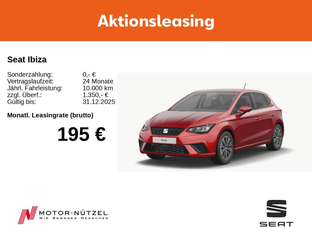 Seat Ibiza 116PS DSG/ NAVI/ SHZ/ PDC/ RFK/ LED/ DAB