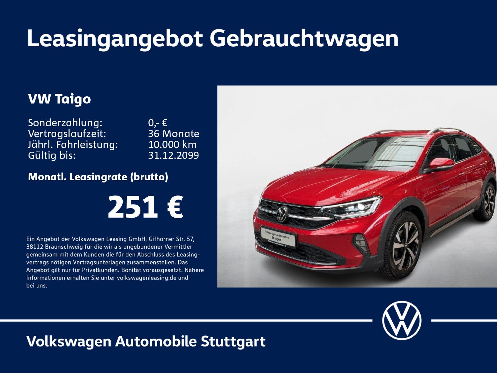 Volkswagen Taigo 1.0 TSI Style DSG 81 kW