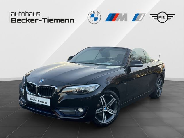 BMW 218i Cabrio Sport Line | Automatik | Lichtpaket 