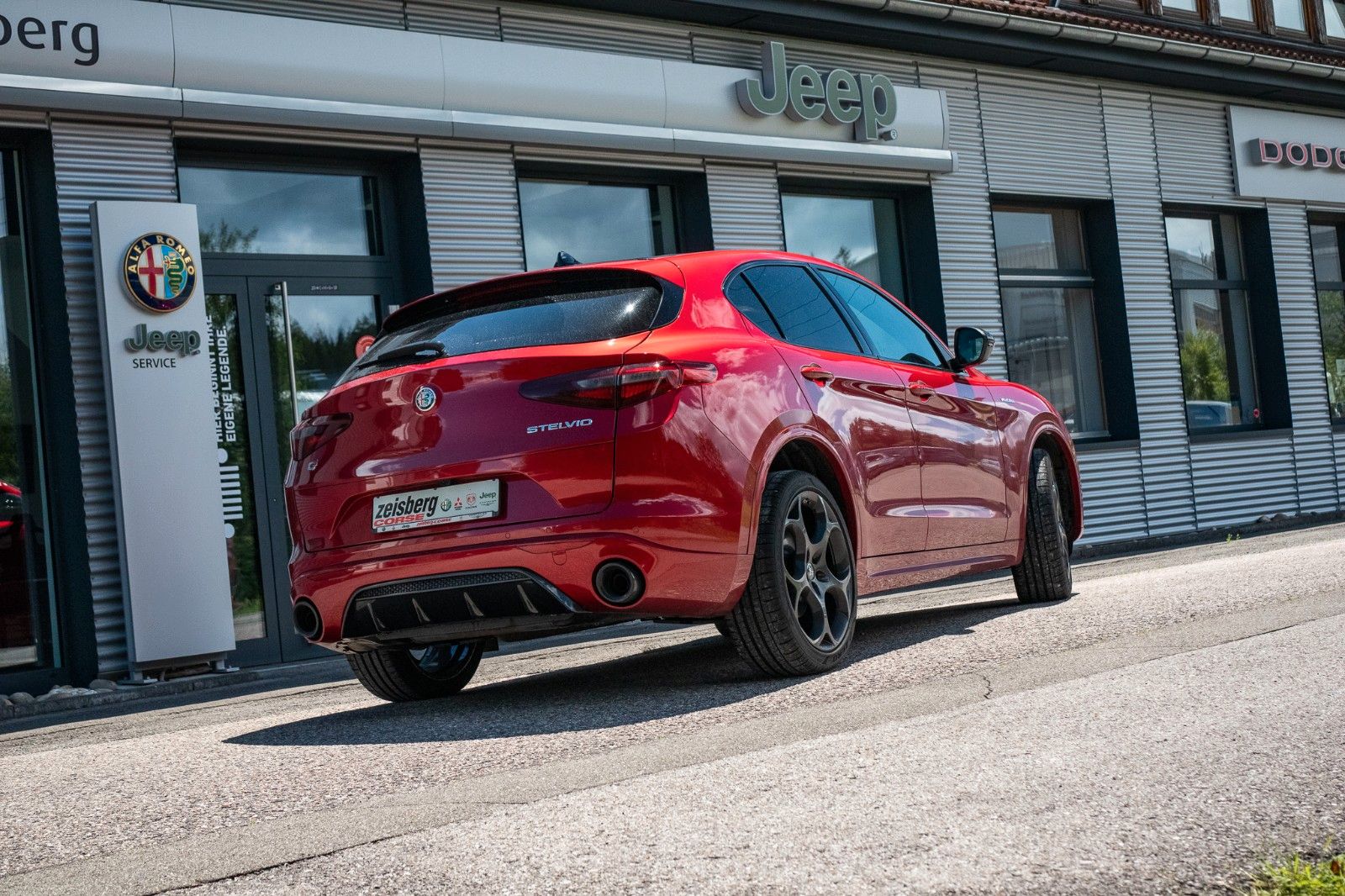 Fahrzeugabbildung Alfa Romeo Stelvio Veloce 280PS *Rosso Etna*H&K*Pano*490€/M