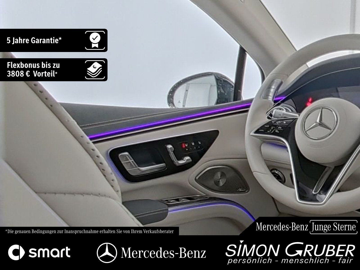 Fahrzeugabbildung Mercedes-Benz EQS 580 4M AMG Drie Pilot Massage 118kwh Mod 26