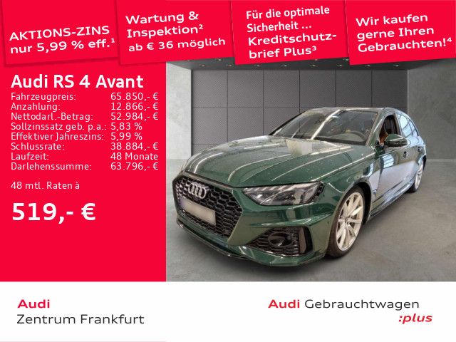 Audi RS4 Avant tiptronic MatrixLED Keramik Massage Pa