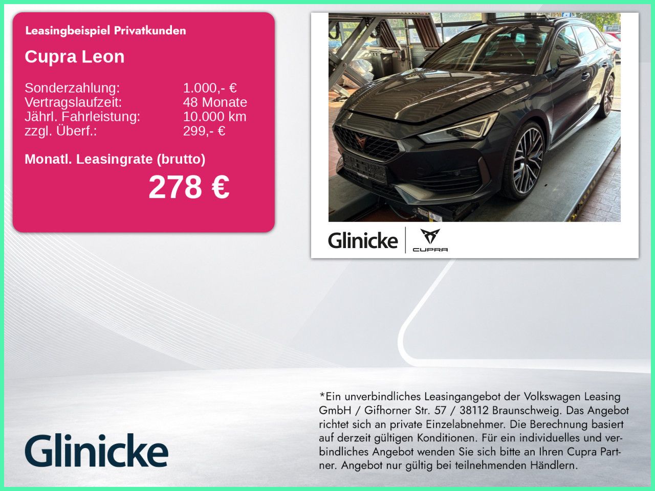 Cupra Leon Sportstourer VZ 2.0 TSI 4D AHK/Pano/Matrix/