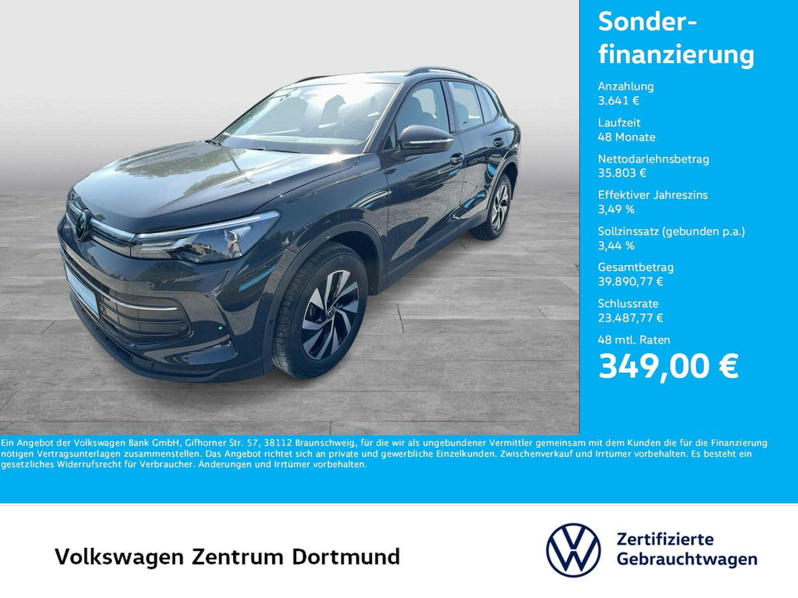 Volkswagen Tiguan 2.0 LIFE 4X4 CAM ACC CARPLAY LM17 SITZHZ foto 1