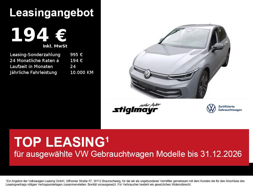 Volkswagen Golf VIII Energy 1.5 eTSI DSG ACC+KAMERA+LED+NAV