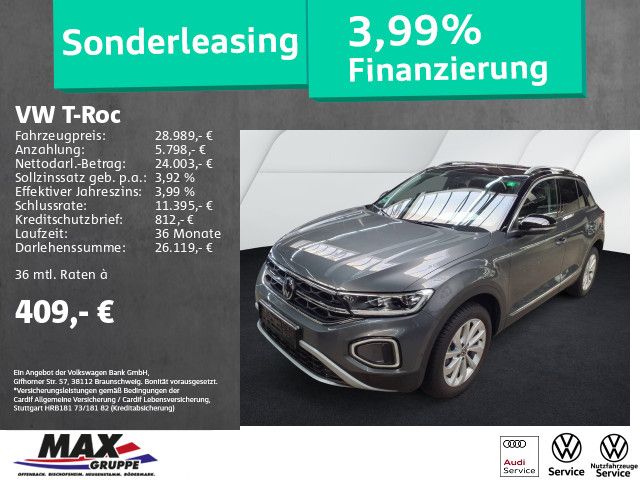 Volkswagen T-Roc 1.5 TSI STYLE LED+AHK+DCP+APP+ACC+SITZHZG+