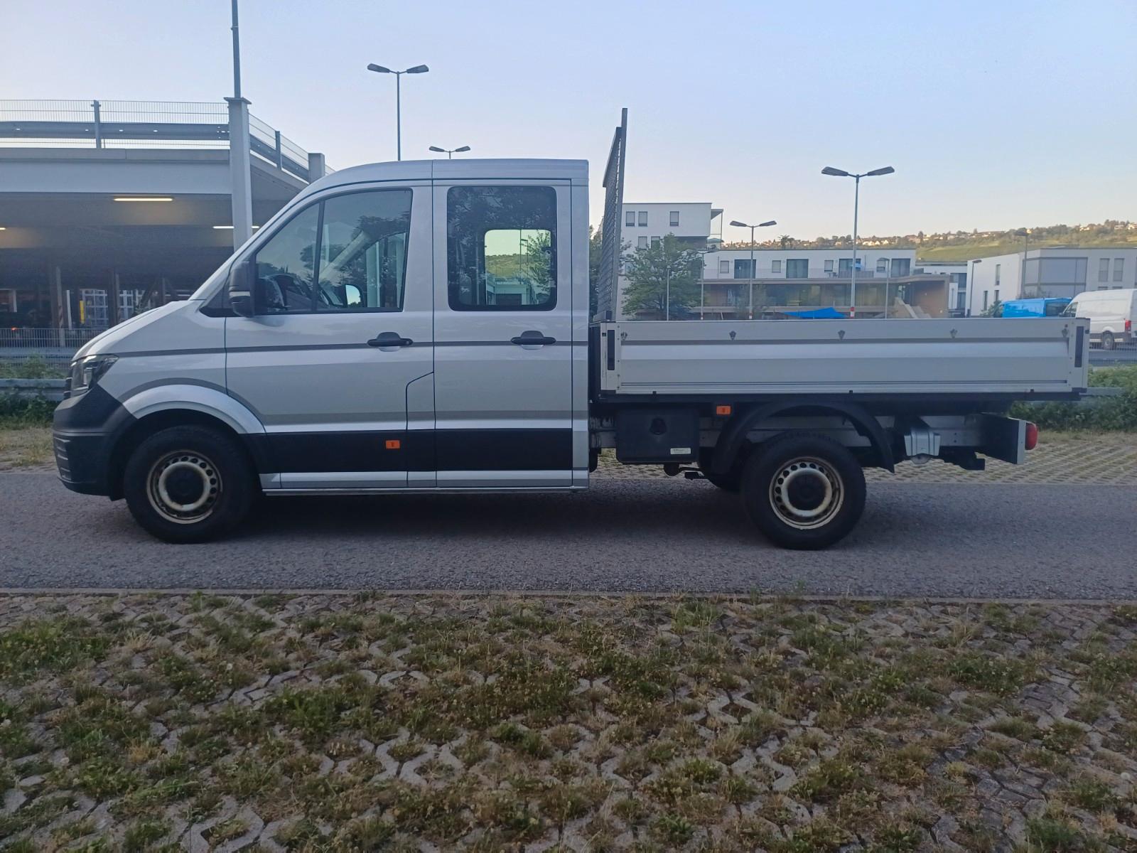 Volkswagen Crafter Pritsche35 DOKA mittellang Klima*AHK*SHZ
