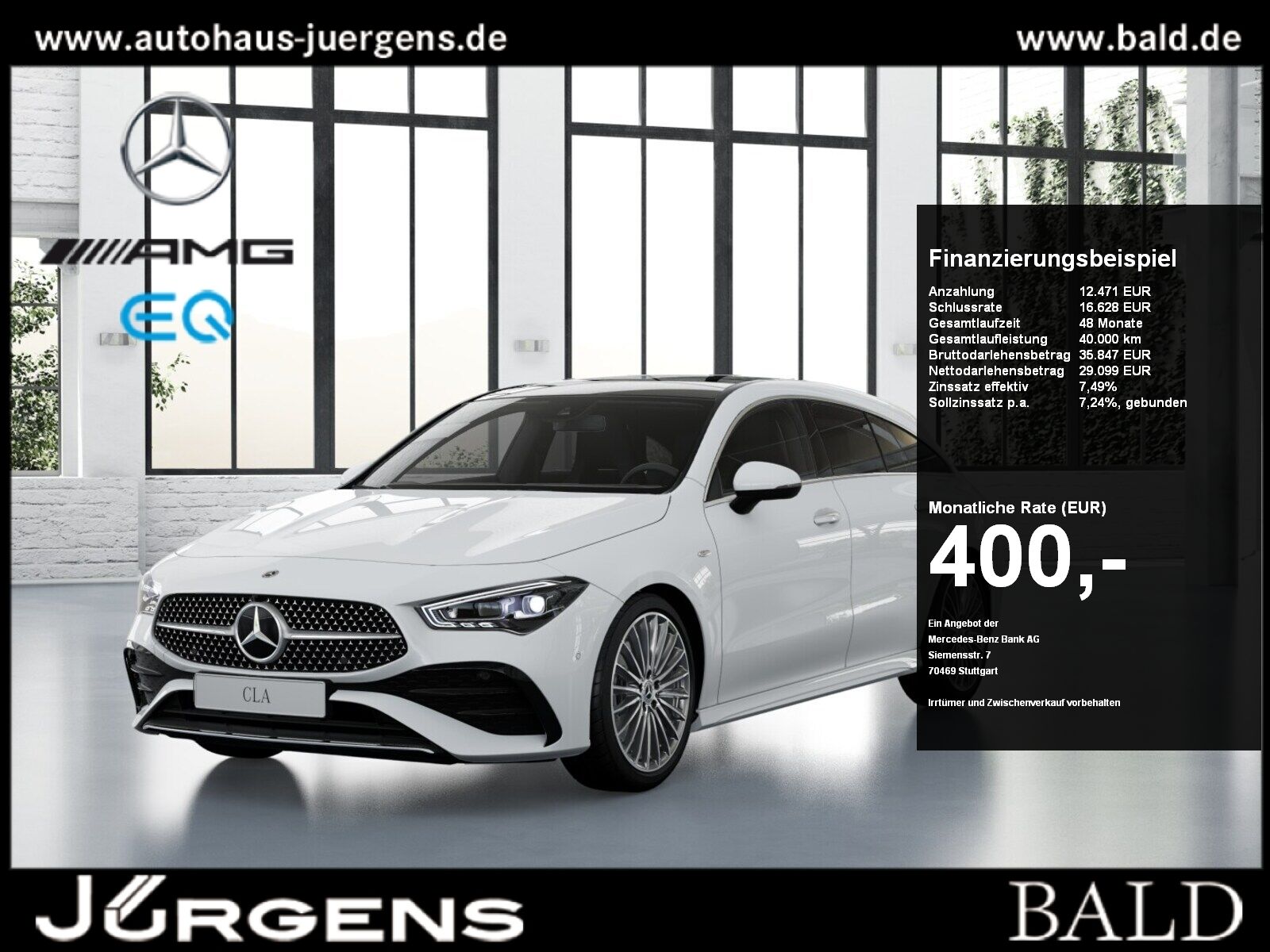 MERCEDES-BENZ CLA 250 e SB AMG+Pano+11KW+Totw+MLB+Memory