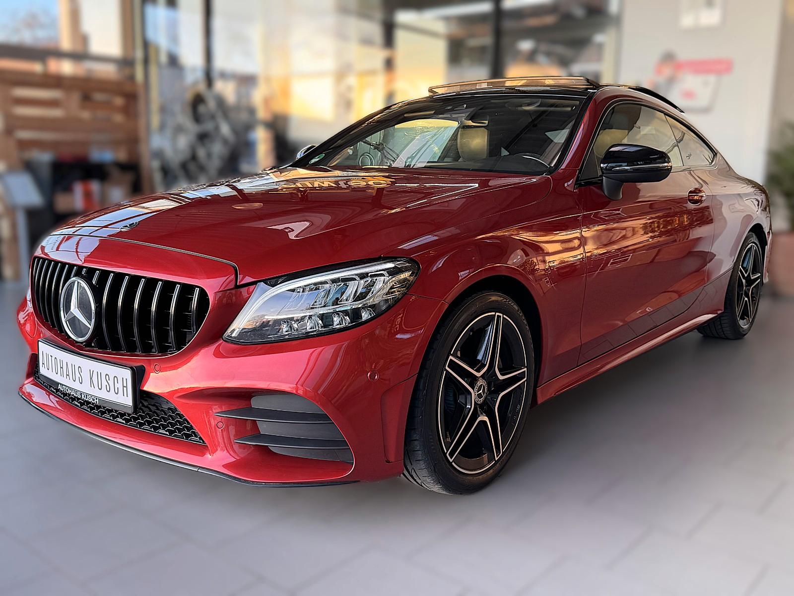 Mercedes-Benz C220d*COUPÉ *AMG*NIGHT*BURMESTER*PANO*LED*R-KAM