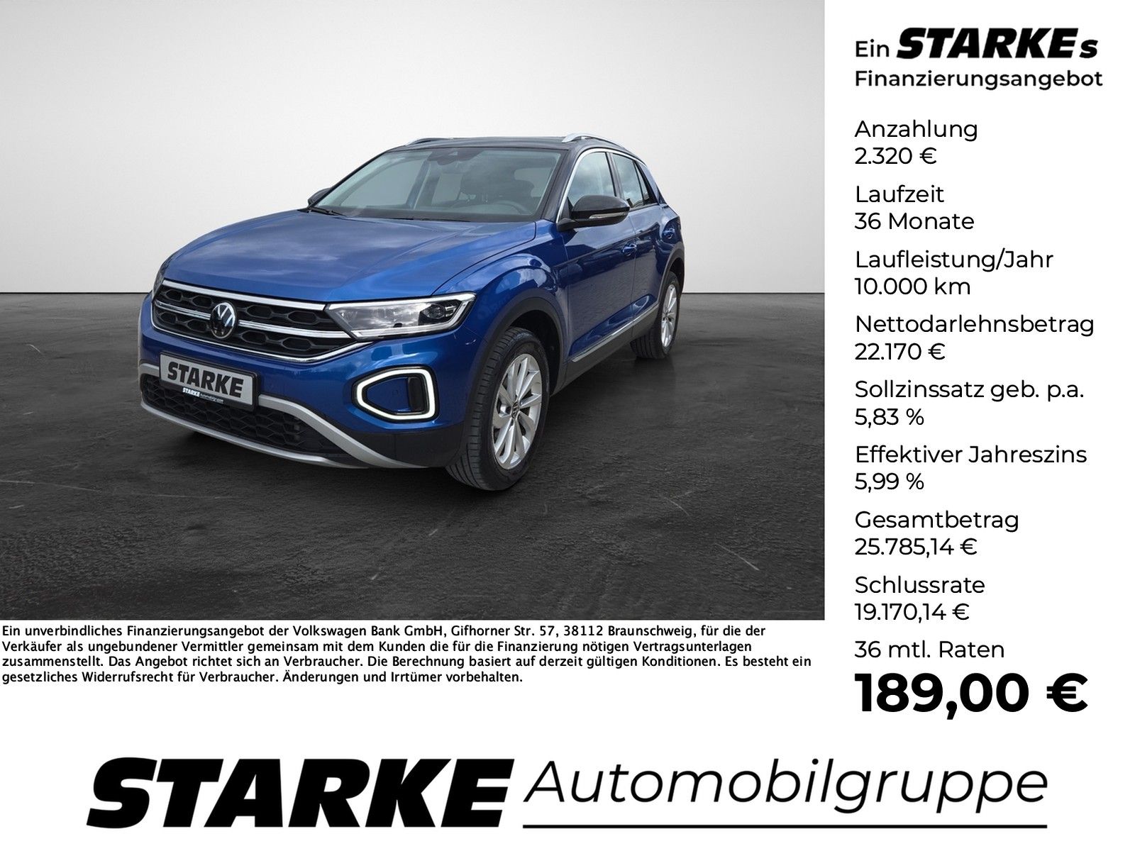 Volkswagen T-Roc 1.5 TSI DSG Style  LED Kamera PDC LM Tempo