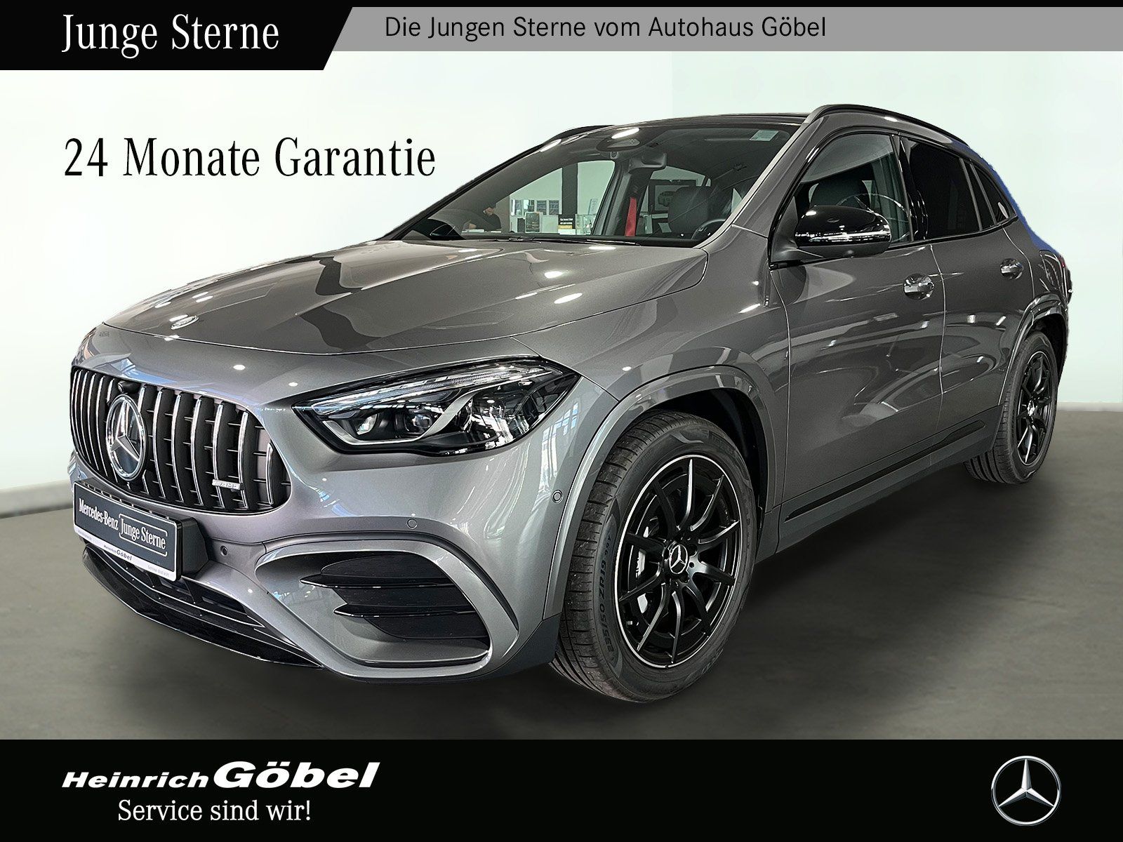 Fahrzeugabbildung Mercedes-Benz GLA 35 4M PANO+360°KAM+BURMESTER+MULTIBEAM+NIGHT