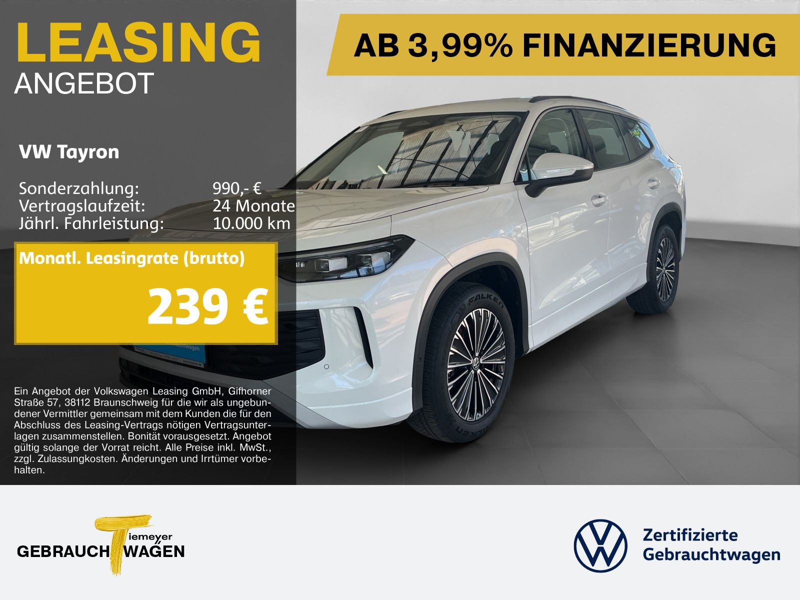 Volkswagen Tayron 1.5 eTSI DSG LIFE HD-MATRIX 360° AHK 7-SI