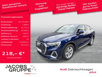Audi Q3 Sportback 35TFSI S line/ACC/AHK/Navi+/18Zoll