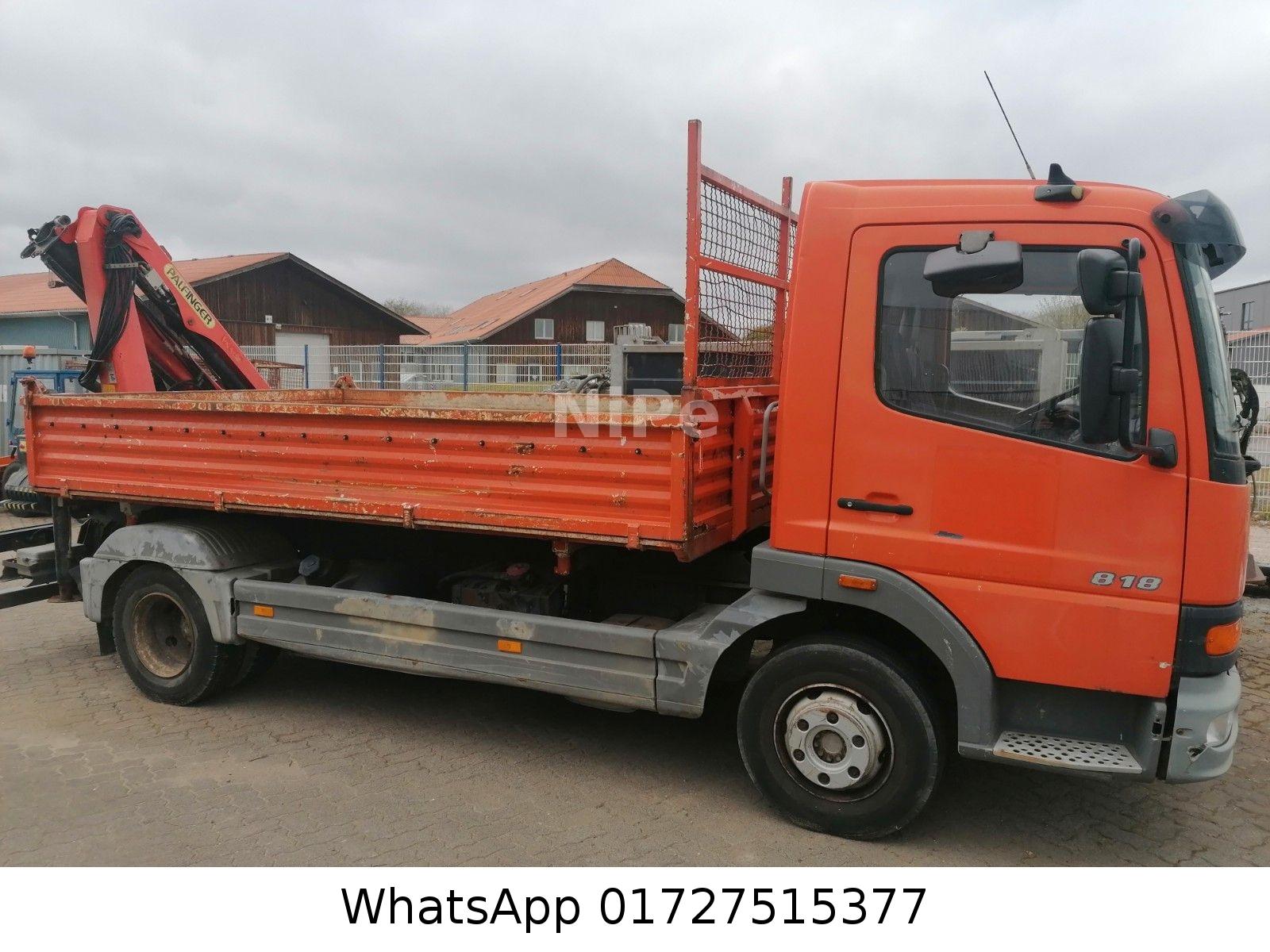 Mercedes-Benz ATEGO  818 Meiller Kipper /Optional-KRAN