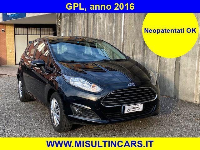 Ford FORD Fiesta 1.4 5 porte Bz.- GPL Black & White E