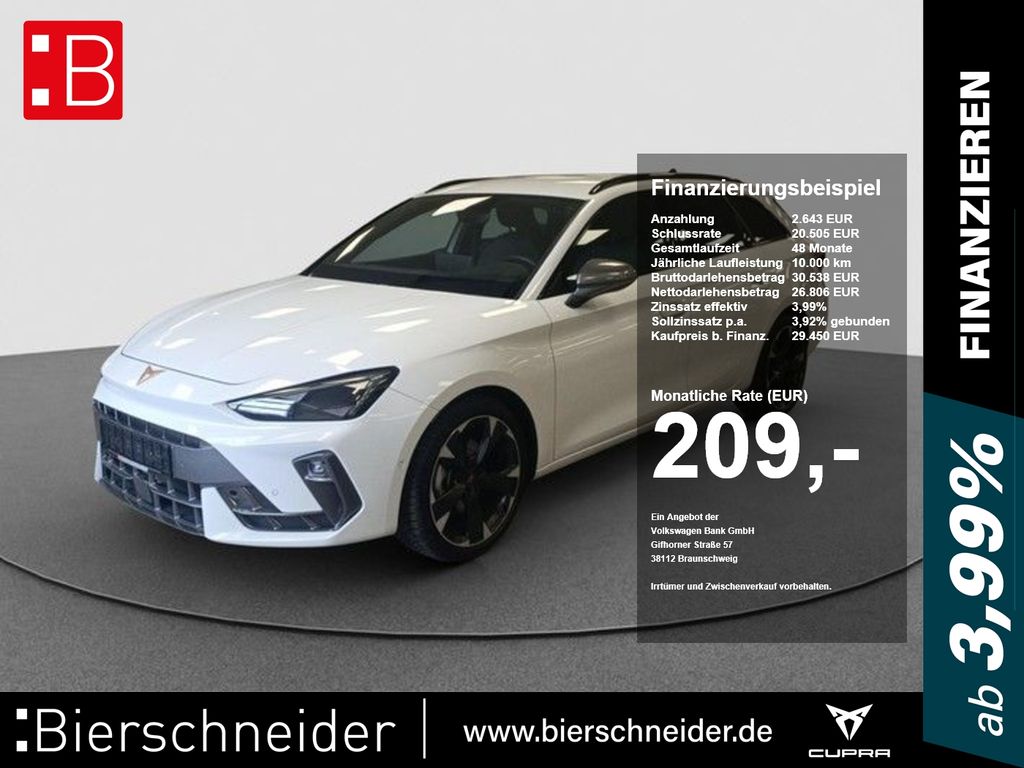 Abbildung Leasingangebot Cupra Leon Sportstourer 1.5 eTSI DSG ab 239.- 990.- An