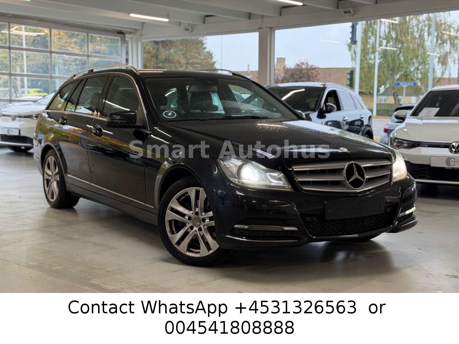 Mercedes-Benz C220 2014 — rear view