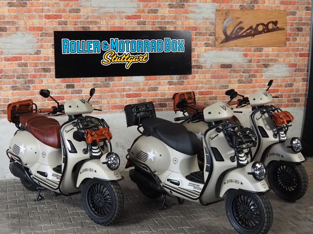 Vespa GTV 300  Euro 5 - Umbau: Operation Dessert Fox