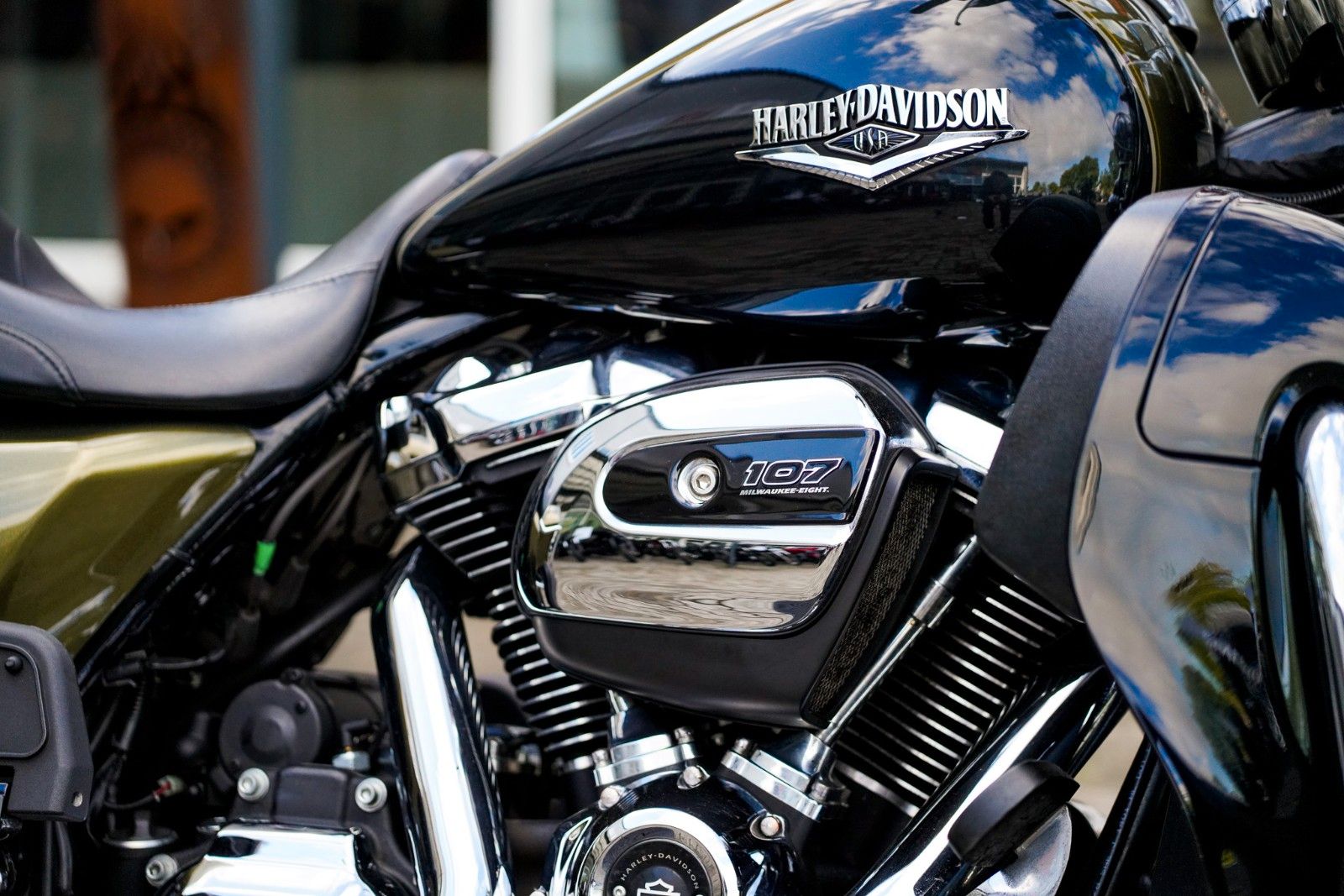 Fahrzeugabbildung Harley-Davidson FLHR Road King 107 cui - Penzl - Beinschilde