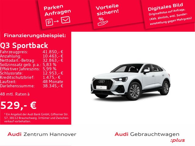 Audi Q3 Sportback 35 TDI ACC Kamera Navi Keyless