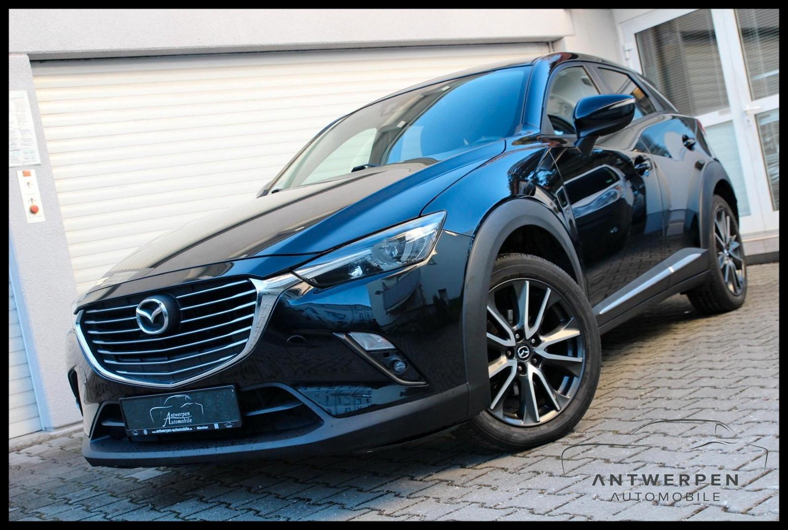 Mazda CX-3*Sports-Line*AWD*HUD*LED*Navi*Leder*AHK*LM*