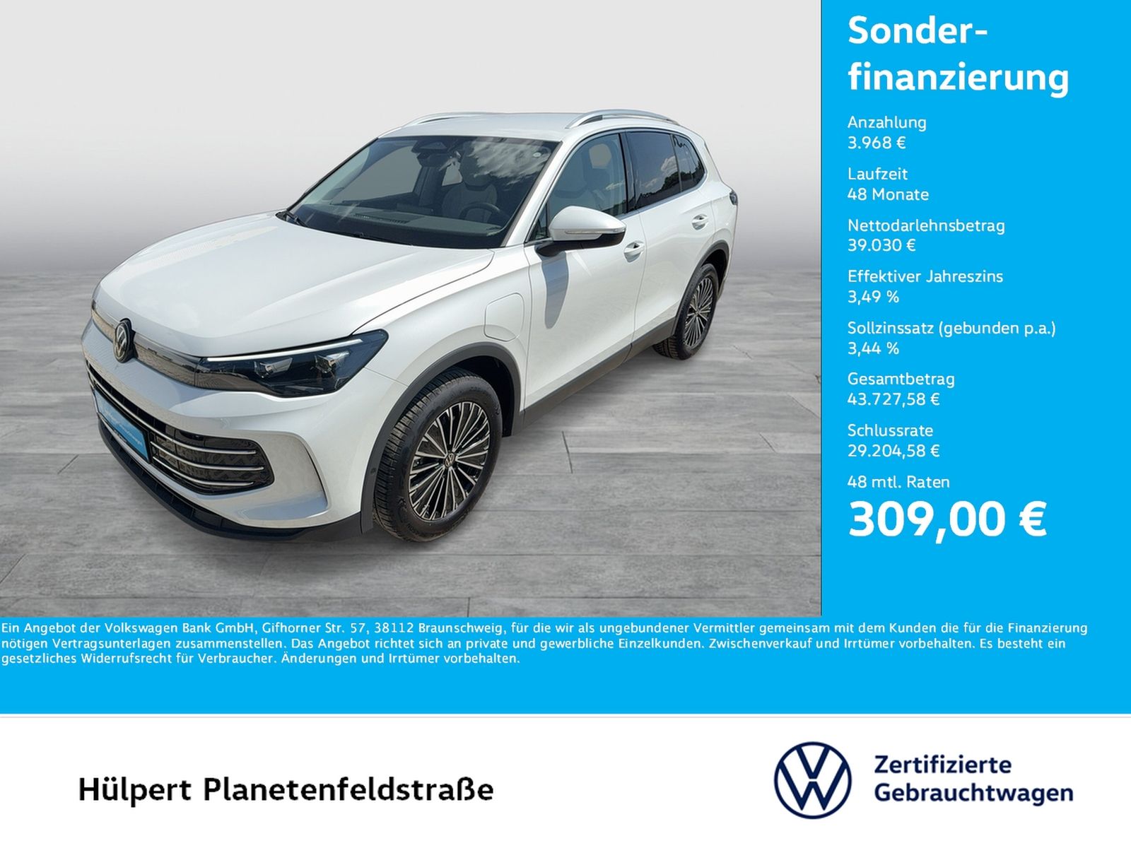 Volkswagen Tiguan 1.5 HYBRID ELEGANCE AHK CAM ACC LM18 NAVI foto 1