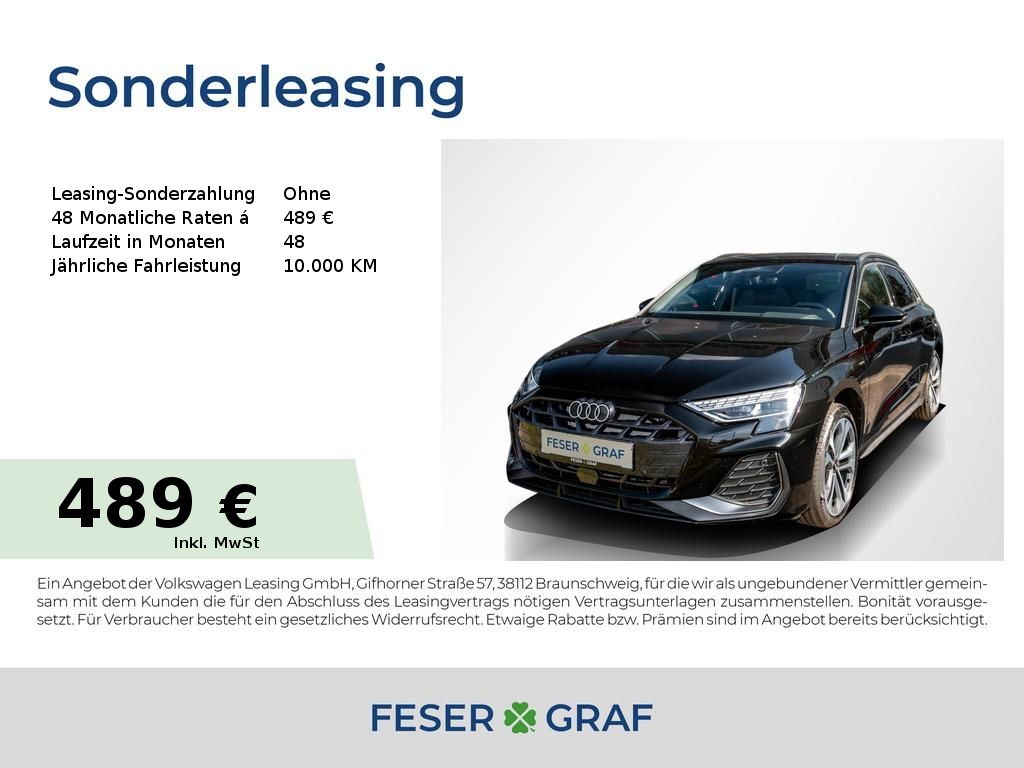 Audi A3 Sportback TFSIe 2x S line/Matrix/Tech+/Sthz