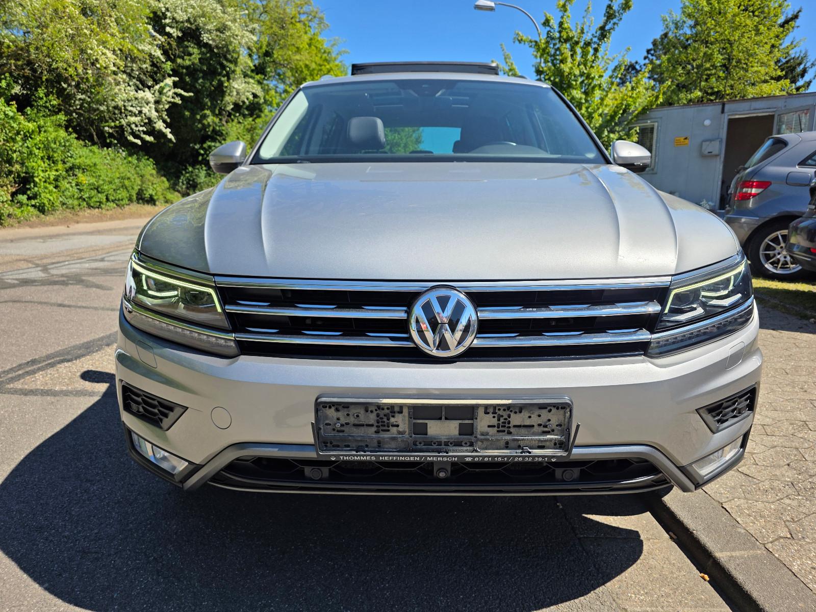 Volkswagen Tiguan Highline BMT 4Motion 1.Hand Tüv Neu, Voll