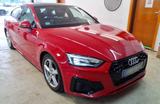 Audi A5  150 KW S-Line 4rad Cam  ACC rot metal ESD - Audi A5: Teilleder, Schiebedach, Limousine