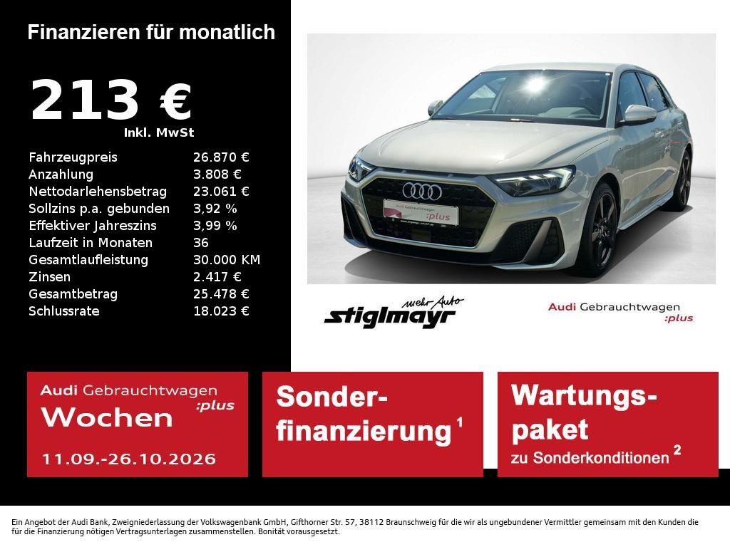 Audi A1 Sportback S line 30 TFSI S-tronic ACC+LED+NAV