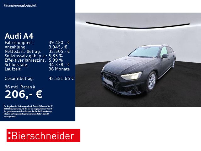 Audi A4 Av 45 TFSI qu S Line 19 AHK PANO MATRIX