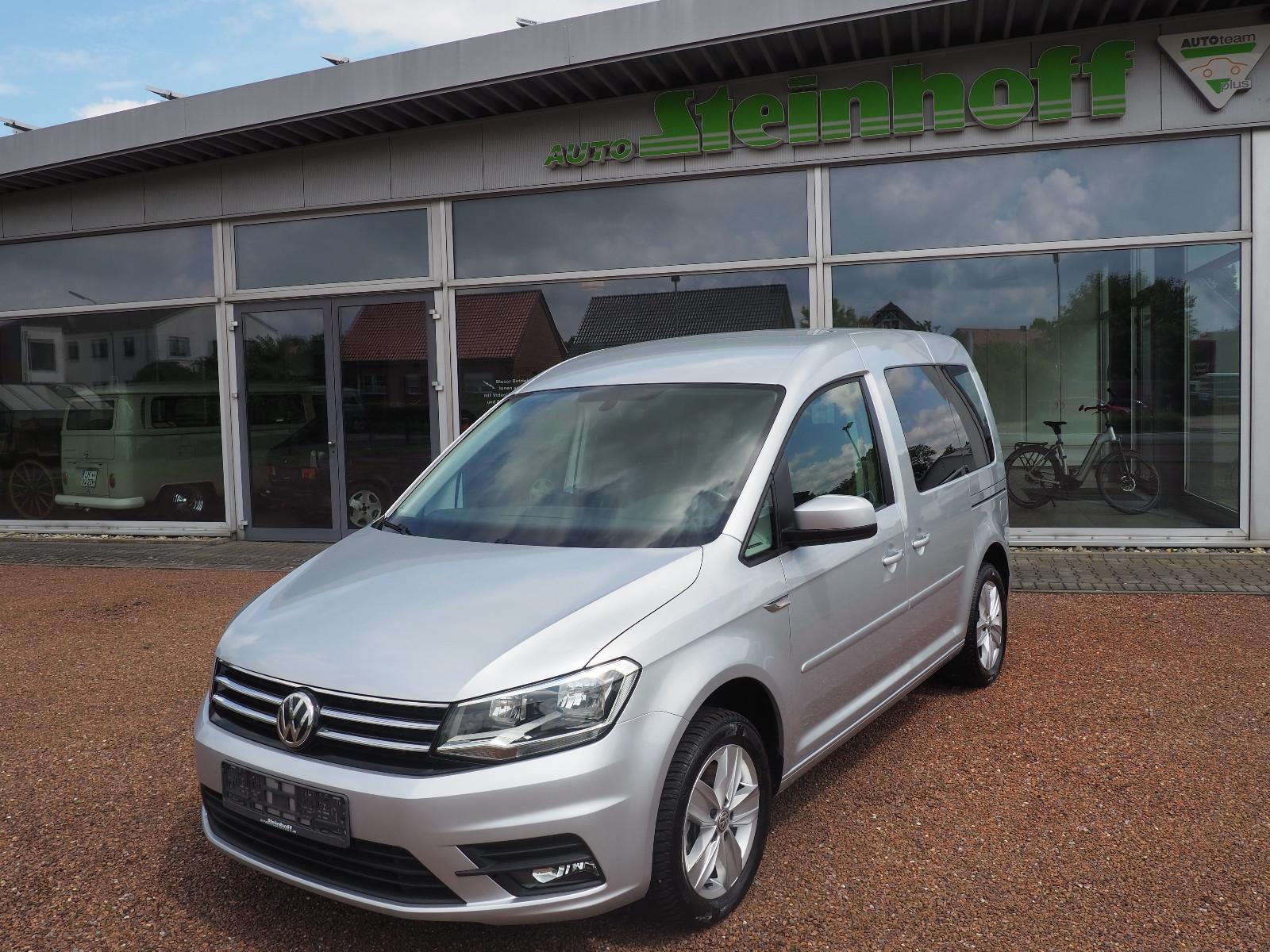 Volkswagen Caddy DSG Rollstuhlrampe + Einzugswinde + Navi