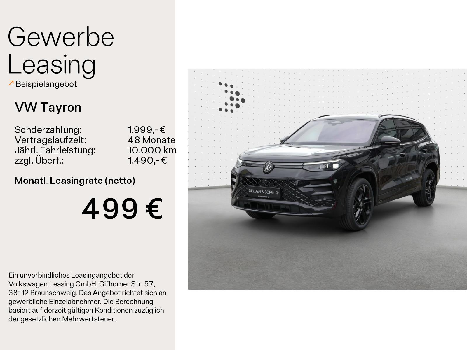 Volkswagen Tayron R-Line 1,5 eHybrid |AHK|IQ Light|LEDER|