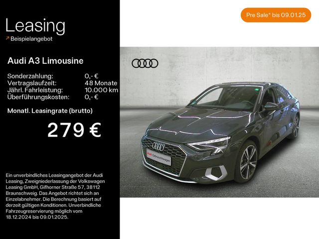 Audi A3 Limousine 35 TFSI advanced*LED*AHK*VIRTUAL*NA