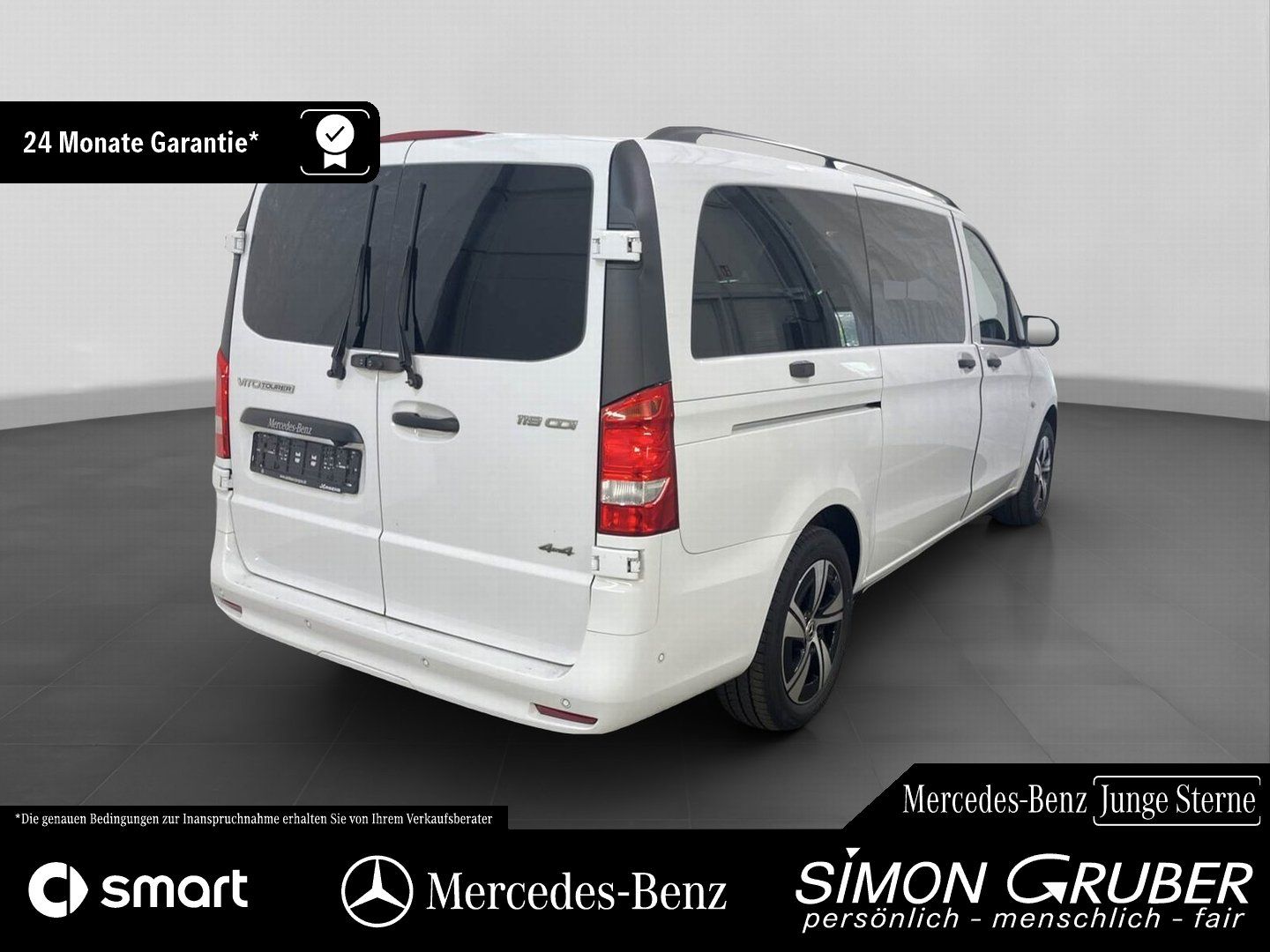 Fahrzeugabbildung Mercedes-Benz Vito 119 4x4 Tourer PRO Lang Standhzg. 9Sitzer