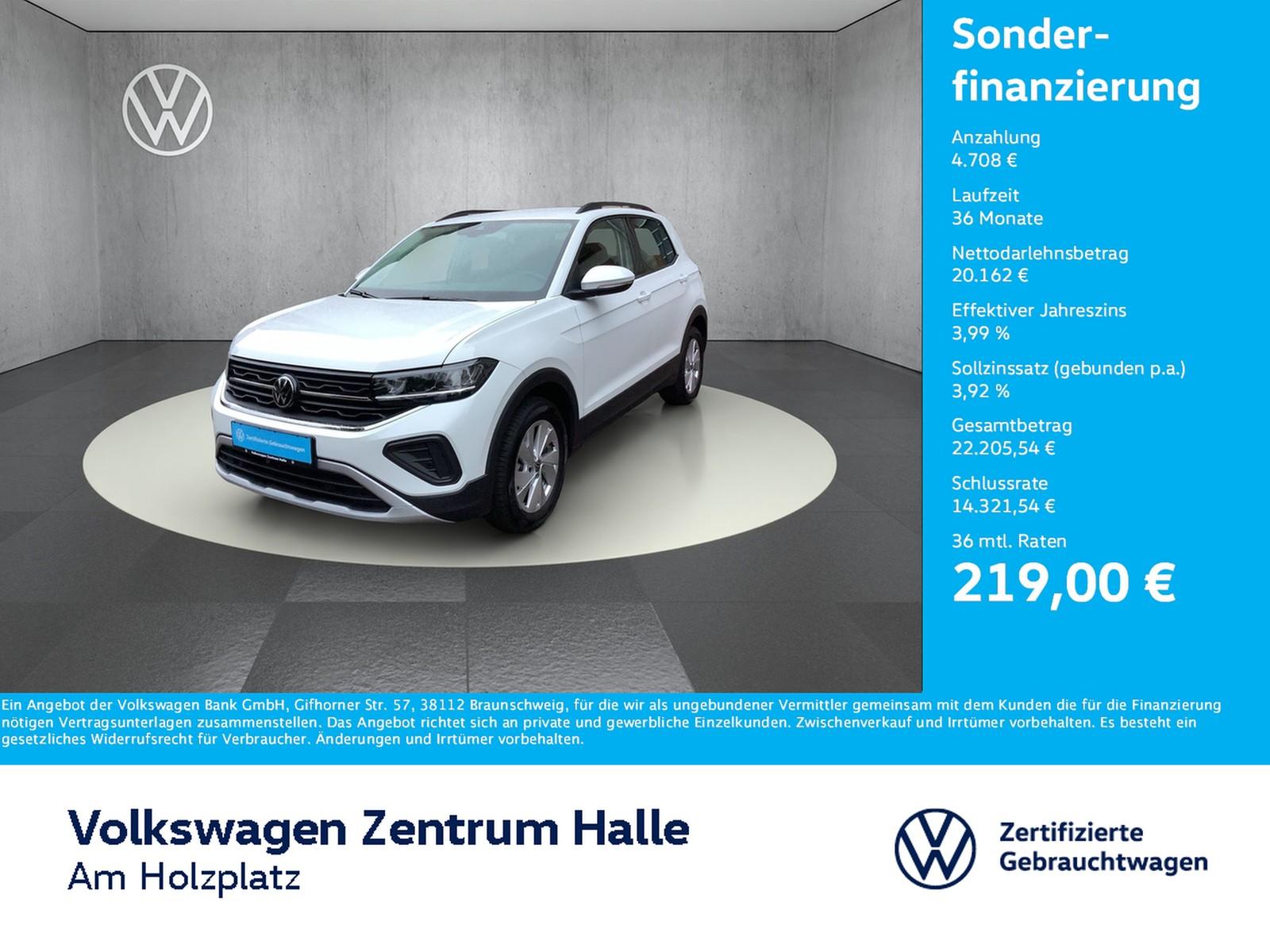 Volkswagen T-Cross 1.0 TSI Life DSG