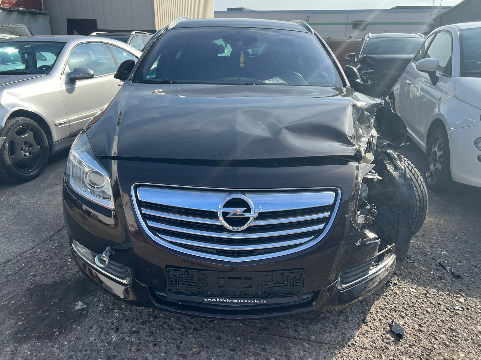 Opel Insignia 2010 — вигляд ззаду