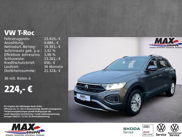 T-Roc 1.0 TSI LIFE LED+KAMERA+PDC+DCP+STHZ+NAVI