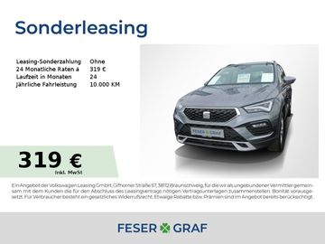 Seat Leasingangebot: Seat Ateca 2.0 TDI Road Edition DSG 360° AHK Navi