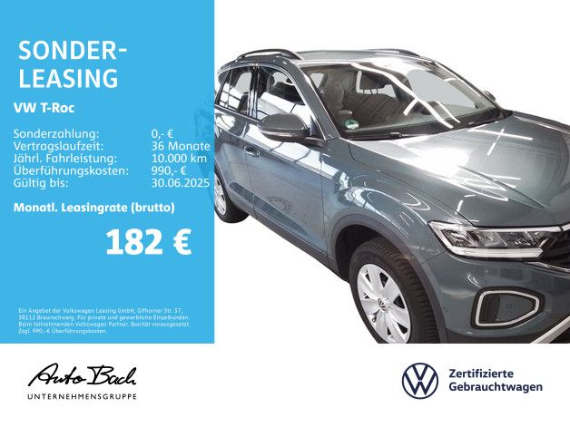 Volkswagen T-Roc 1.0 TSI Life, Navi, LED, App-Connect, Digi