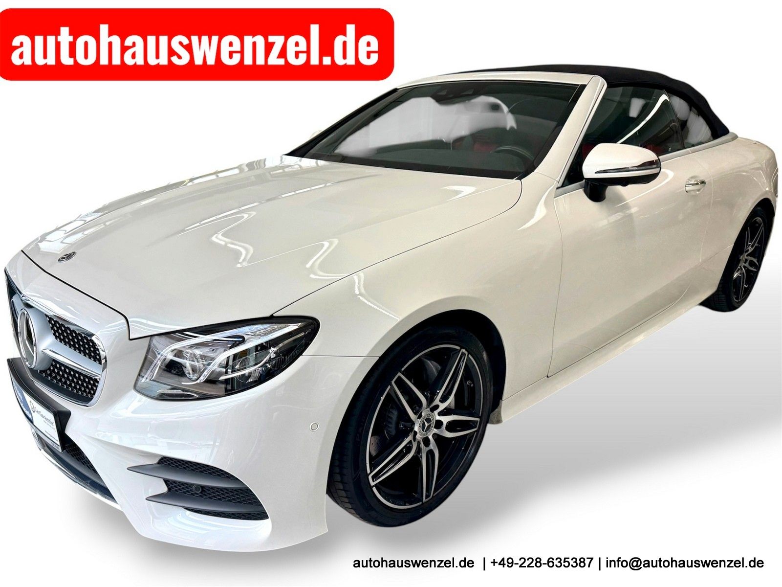 Mercedes-Benz E 200 Cabrio AMG - nur 48 tkm - LEDER 360° MEMO