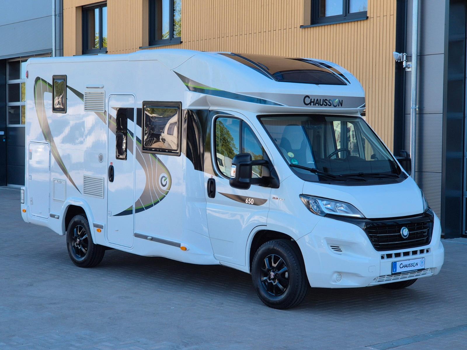 Chausson 650 VIP *Hubbett*Smart-TV*Luftfeder*Navi*Solar