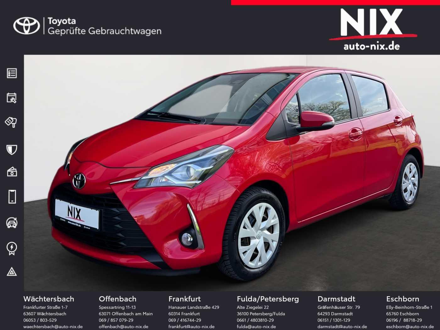 Toyota Yaris 1.0 VVT-i Comfort KAMERA