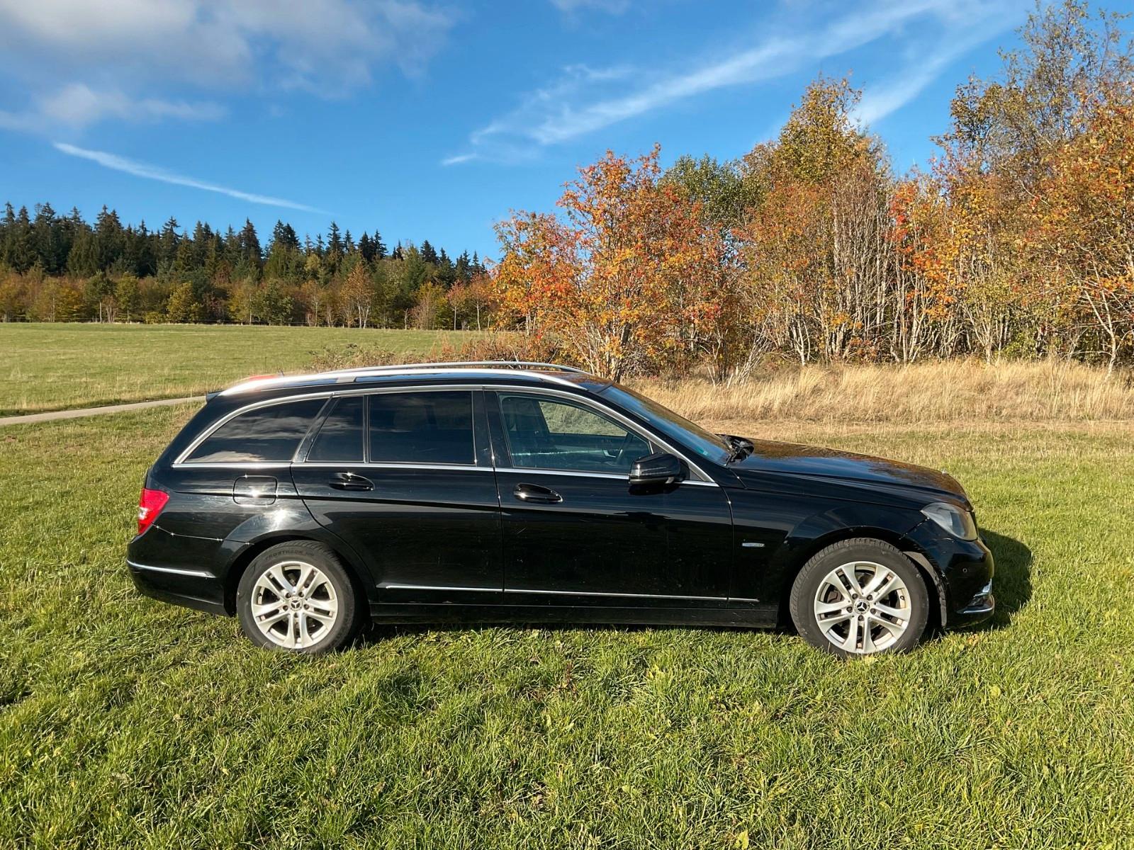 Mercedes-Benz C220 2011 — rear view