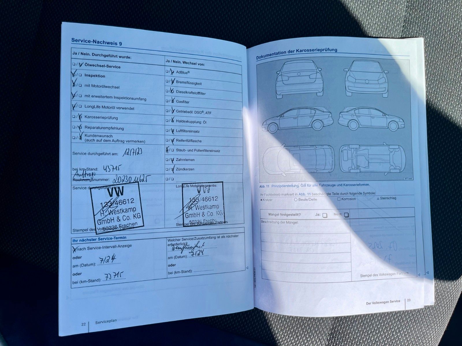 Fahrzeugabbildung Volkswagen Polo V 1.4 TSI BlueGT Navi Leder 1.HD SCHECKHEFT