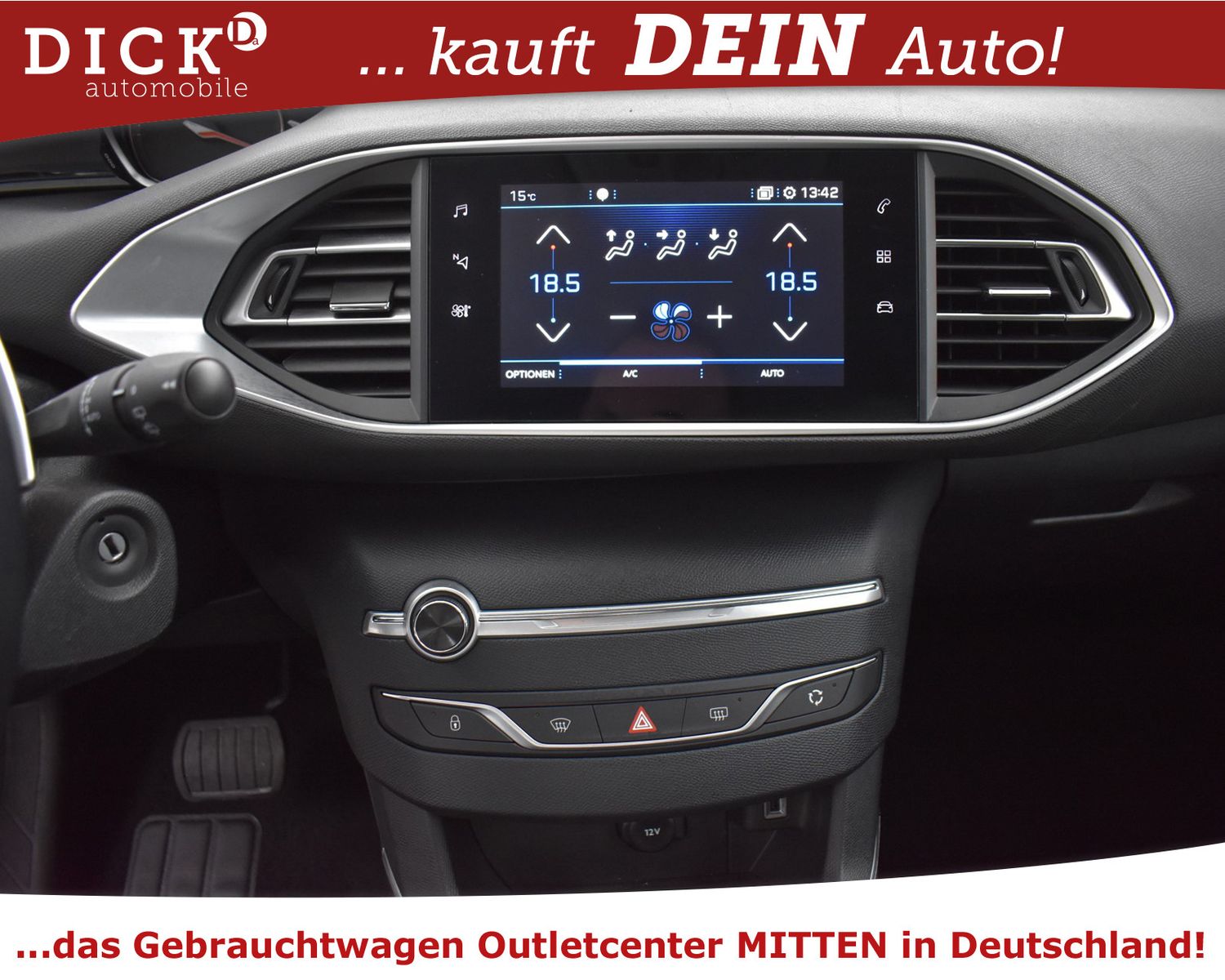 PEUGEOT 308 1.2 Aut. Active Pack NAVI+PDC+TEMP+MFL+APPLE - Image 14