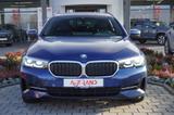 BMW 520d Luxury Line Klimaaut. LED Navi Sitzheizung - BMW mit Diesel-Antrieb: Blau, Vollleder, Kombi